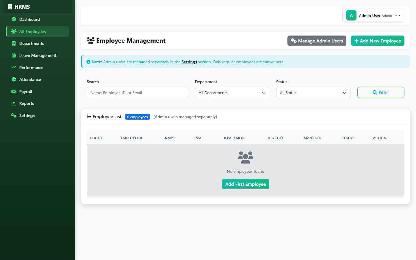 Employee profiles with KRA PIN, NSSF number, department, and bank details — all in one searchable directory.