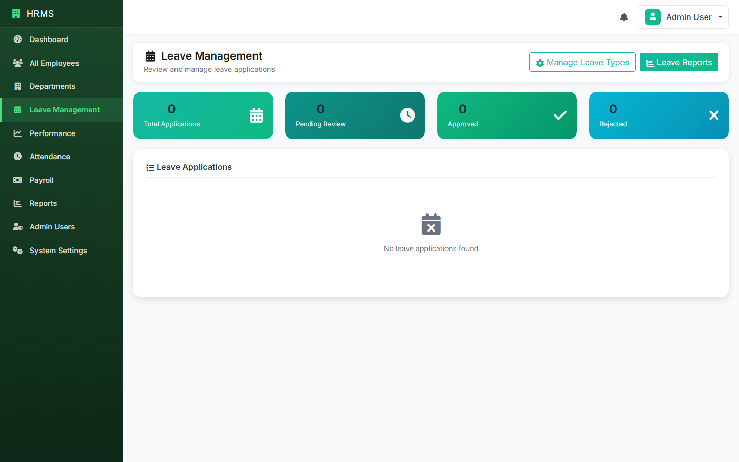 Leave request dashboard showing team calendar, approval queue, and balance tracking by employee.